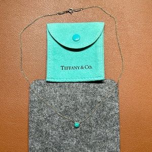 Tiffany Classic Silver Pendant Necklace